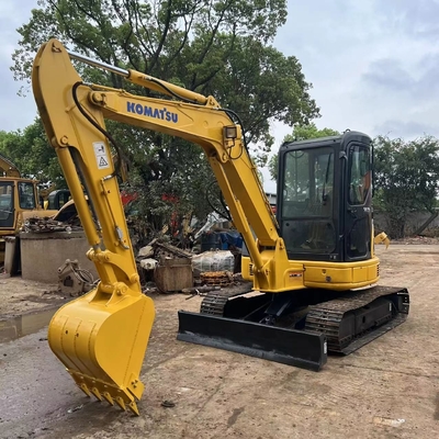 5 Tons Mini Excavator Original Used Komatsu PC55MR-2 PC50MR-2 Crawler Excavator Secondhand Digger Construction Machinery