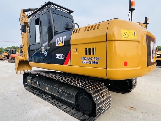 100% Japan Made Used CAT 320D2 Caterpillar Excavator Second Hand Hydraulic crawler Digger 1CBM Bucket capacity