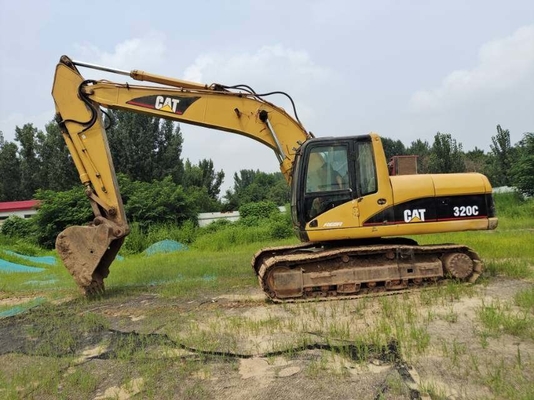Original CAT 320C Used Crawler Excavator 20 Tons Second Hand CAT Digger With CAT 3066ATAAC Engine