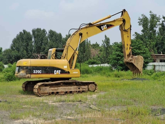 Original CAT 320C Used Crawler Excavator 20 Tons Second Hand CAT Digger With CAT 3066ATAAC Engine