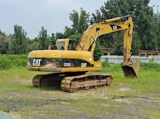 Original CAT 320C Used Crawler Excavator 20 Tons Second Hand CAT Digger With CAT 3066ATAAC Engine