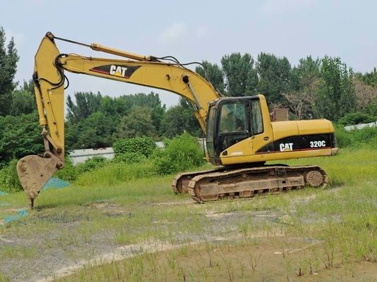 Original CAT 320C Used Crawler Excavator 20 Tons Second Hand CAT Digger With CAT 3066ATAAC Engine