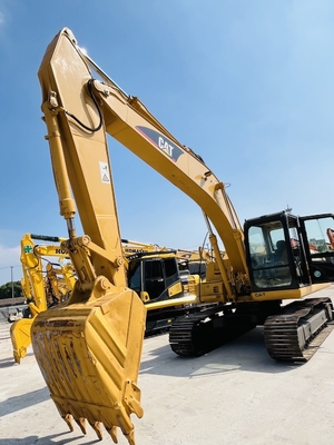 CAT 320C Secondhand Crawler Excavator with Maximum Digging Depth of 6550mm and CAT 3066 Engine Model