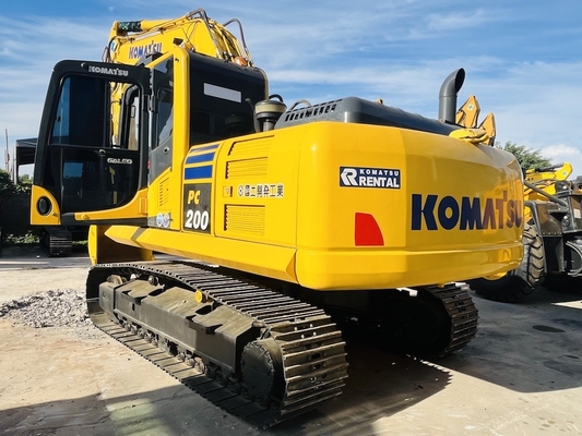 20 Ton 100% Second Hand Komatsu PC200-8 Crawler Excavator Used Digger Original Japan Komatsu SAA6D107E-1