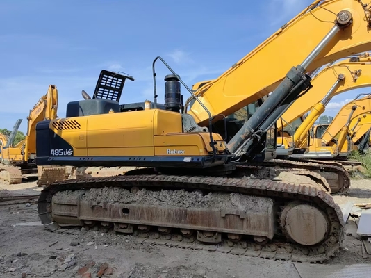 48 Ton Original Second Hand Hyundai R485LVS Crawler Excavator Used Hyundai Digger For Sale