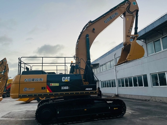 Original CAT 336D Second Hand Excavator , Caterpillar Used Crawler Excavator 36 Ton Construction Equipment
