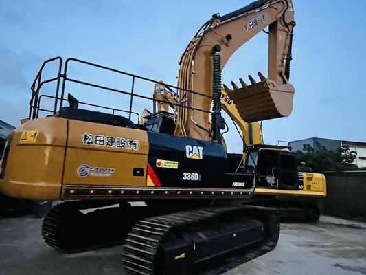Original CAT 336D Second Hand Excavator , Caterpillar Used Crawler Excavator 36 Ton Construction Equipment