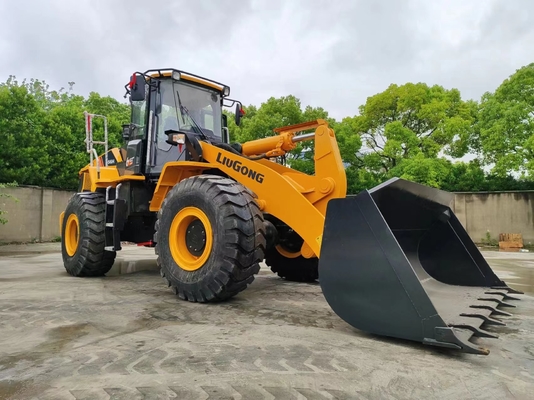 Used Liugong CLG856H Wheel Loader 17 Ton Secondhand Loader 168kw Power
