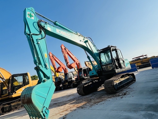 Original Used Kobelco SK210LC-8 Hydraulic Crawer Excavator 21 Tons Secondhand Digger
