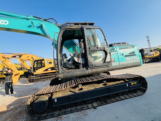 Original Used Kobelco SK210LC-8 Hydraulic Crawer Excavator 21 Tons Secondhand Digger