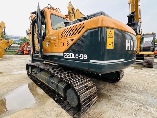 22 Ton Secondhand Hyundai Digger Original Second Hand Hyundai R220LC-9S Crawler Excavator