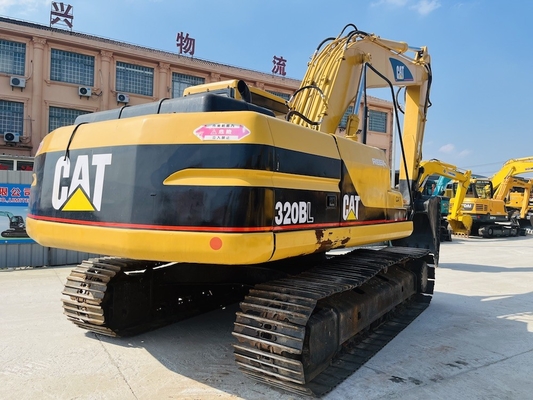 Japan Original CAT 320BL Second Hand Excavator , 20 Ton Caterpillar Used Crawler Digger CAT 3066T Engine
