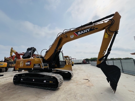21 Ton Secondhand Digger Used Sany SY215C Hydraulic Excavator 1CBM Bucket capacity