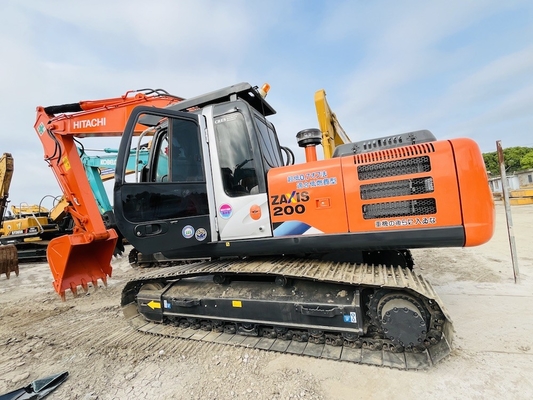20 Ton Original Japan Used Hitachi ZX200-3G Crawler Excavator ISUZU Engine