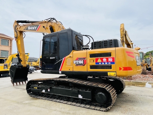 90% New Secondhand Sany SY215C Hydraulic Excavator Used 21-ton Backhoe Excavator