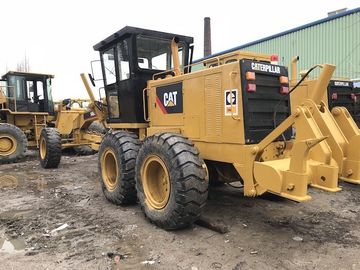 Used road construction equipment secondhand CAT 140H motor grader with ripper