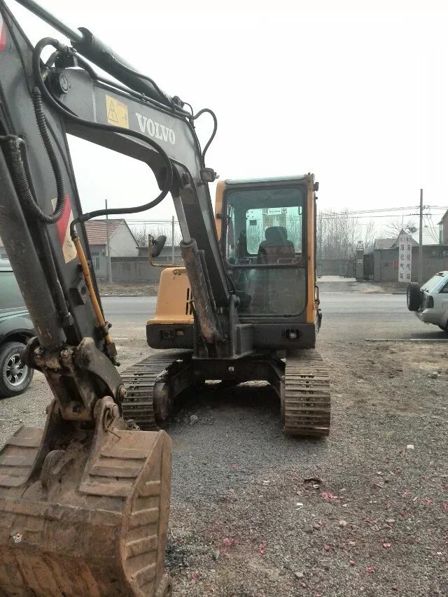 Midi Used Volvo Excavator EC55 0.14cbm Bucket Capacity With Original Turbo