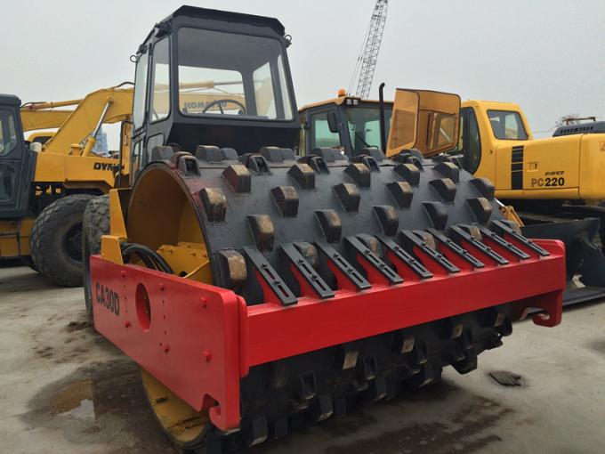 Dynapac CA30D Second Hand Road Roller , Pull Behind Rubber Tire Roller
